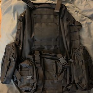 Stealth Angel Backpack and matching cross body Fanny Pack.